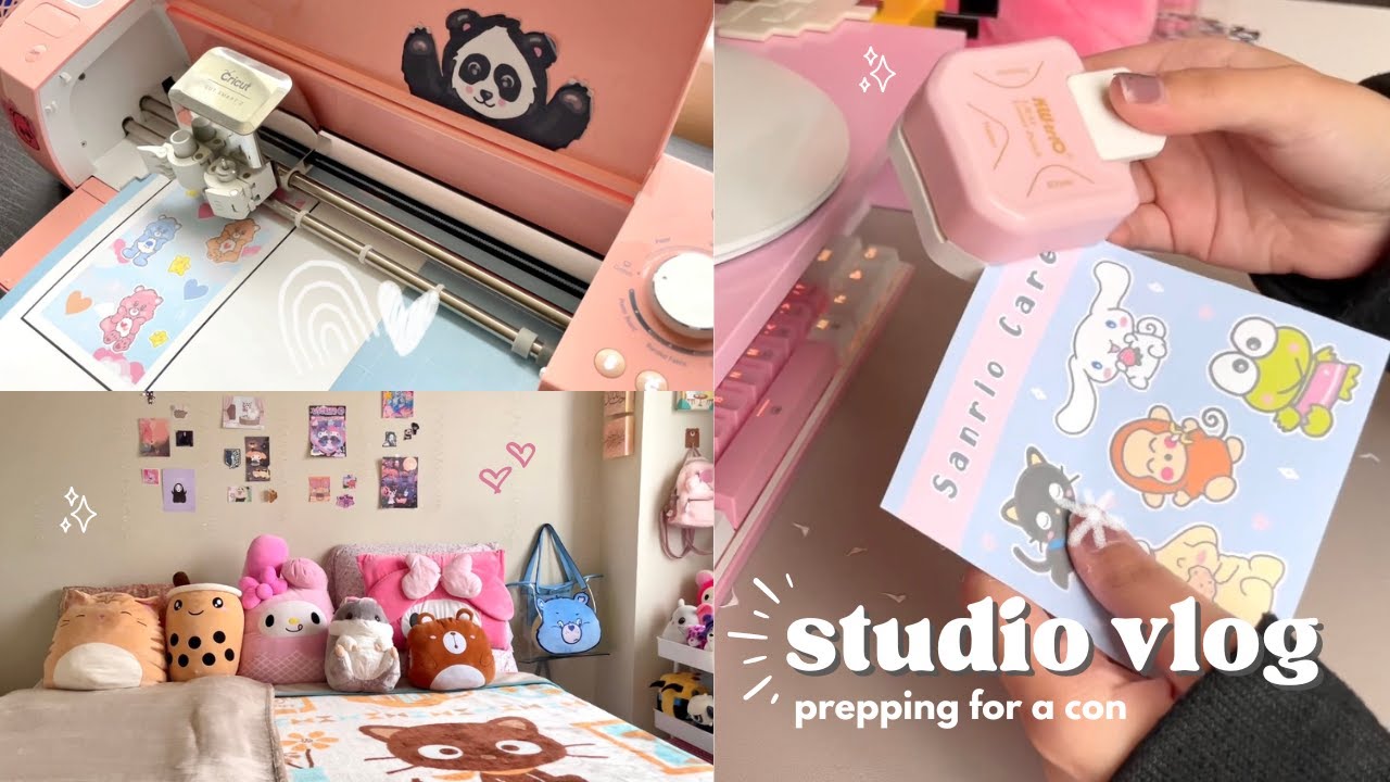 Studio Vlog Prep For My First Con With Me Using A Cricut studio-vlog-prep-for-my-first-con-with-me-using-a-cricut
