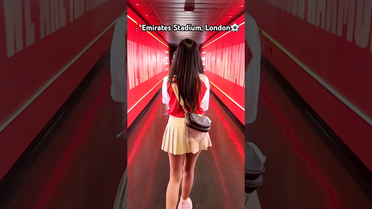 Inside Emirates Stadium, Arsenal, London⚽️
