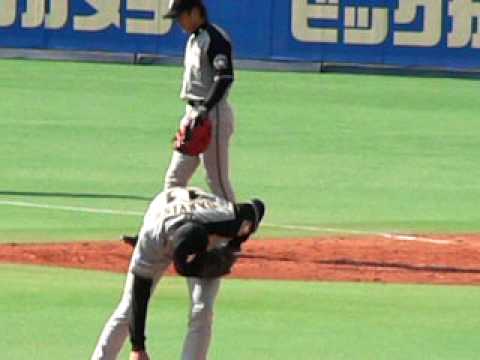 2010.3.27　千葉ロッテ　4荻野貴司　三盗＆ホーム生還