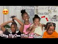 HAIR VLOG | Twisting Me &amp; Sincere’s Hair , Bleaching Knots To Shein Wig &amp; More !