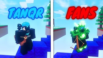 What TanqR Sees vs What TanqR Fans See…😱😳 (Roblox BedWars)
