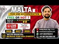 🙋♂️ MALTA 🇲🇹 FOOD AND ACCOMMODATION FREE OR NOT