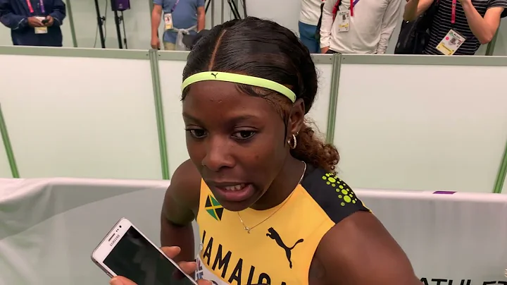 Shericka Jackson Happy With Silver Medal And Personal Best In 100m