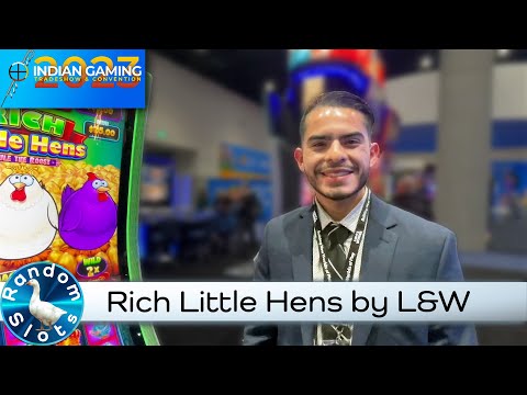 Rich Little Hens Slot Machine by L&W at #IGTC2023