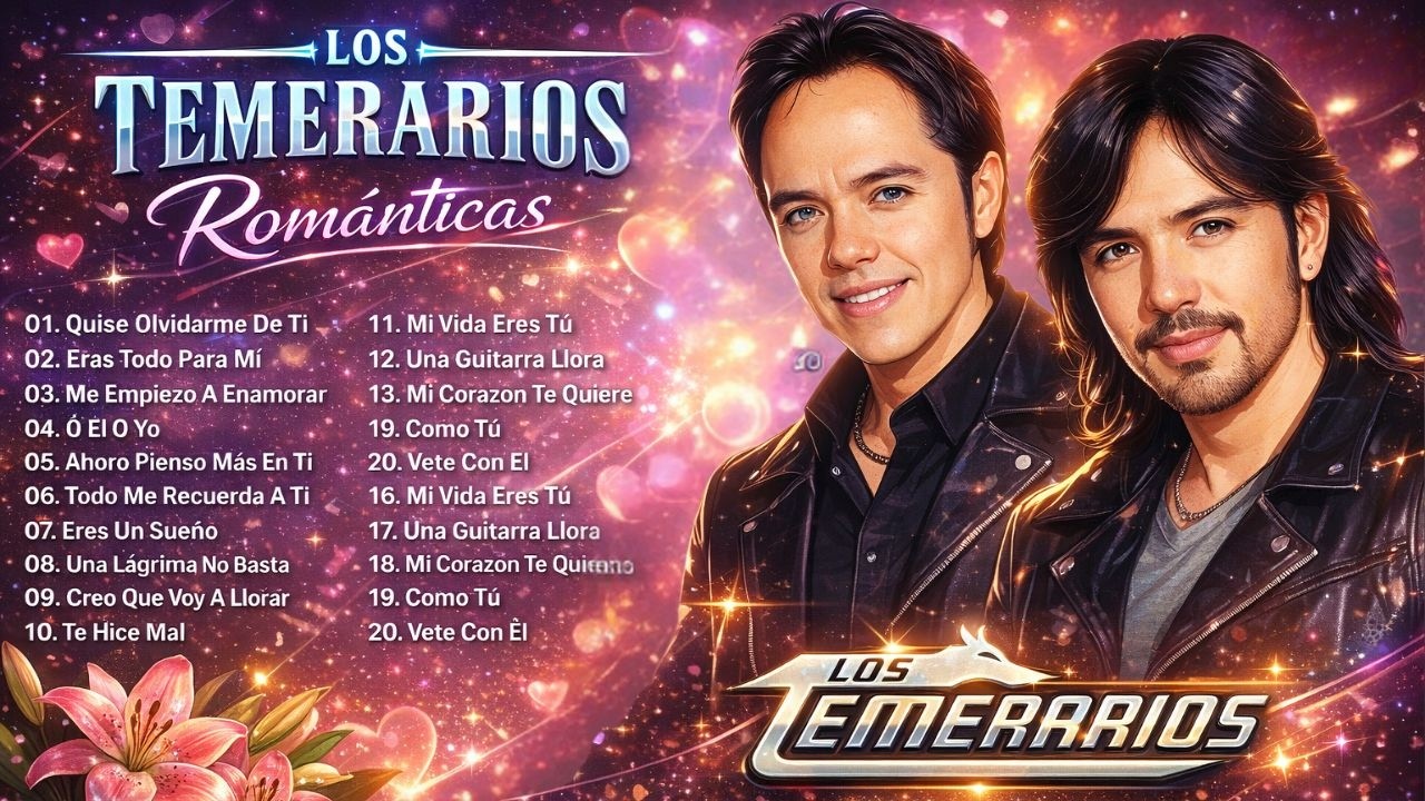Los Temerarios Viejitas Románticas 🎙️ Los Temerarios Sus Mejores Canciones Inolvidables