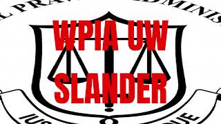 SLANDER WPiA UW