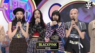 BLACKPINK- LOVESICKS GIRLS interview in SBS inkigayo NO. 1 comeback win 10/11/20