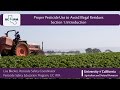 Proper Pesticide Use to Avoid Illegal Residues: Section 1 - Introduction