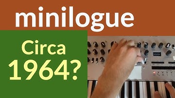 How To Make A Mega Vintage Minilogue Bass