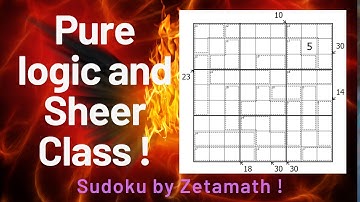 Sudoku from the mind of a genius !