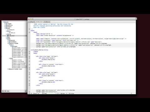 jQuery Mobile Cordova Tutorial - Part 2 of 3