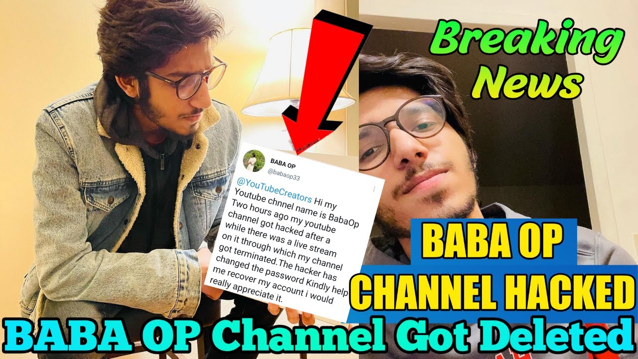 BABA OP YOUTUBE CHANNEL HACKED 😭| Baba Op Channel Deleted | BABA OP Channel Hacked | Black Don News