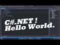C# .NET Hello World Program in Visual Studio | Prerequisites + Step-by-Step Guide for Beginners