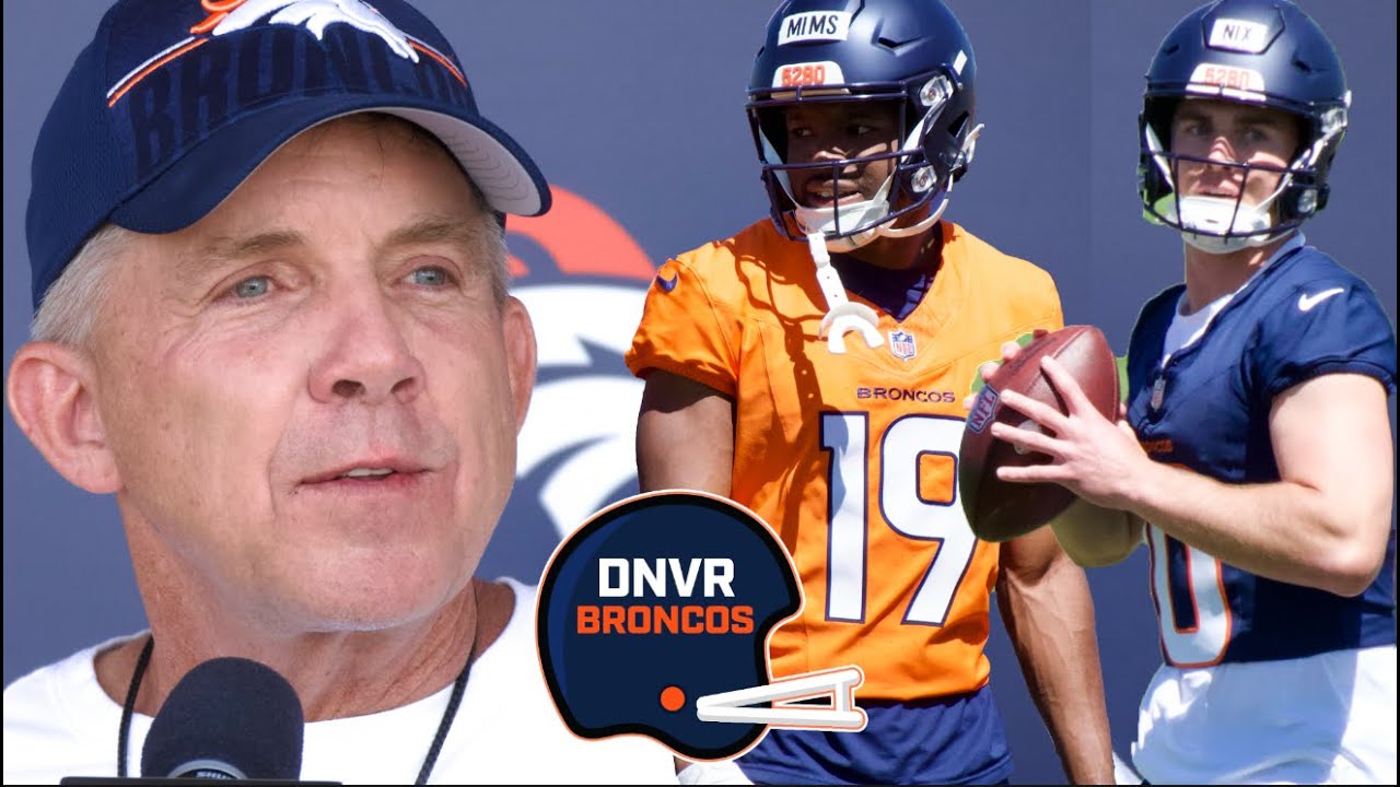 Sean Payton On Bo Nix's Progression & Why Marvin Mims Will Get More