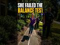 She Failed the Balance Test During a DUI Stop