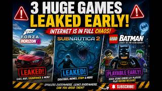 3 Huge Games Leaked Early... and the Internet Is in Full Chaos screenshot 2