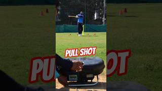 Pull shot drill:😯Cricket bowling machine😍| batting Practice🏏#cricket #shorts #youtubeshorts