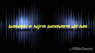 Zihaal e muskin whatsapp status