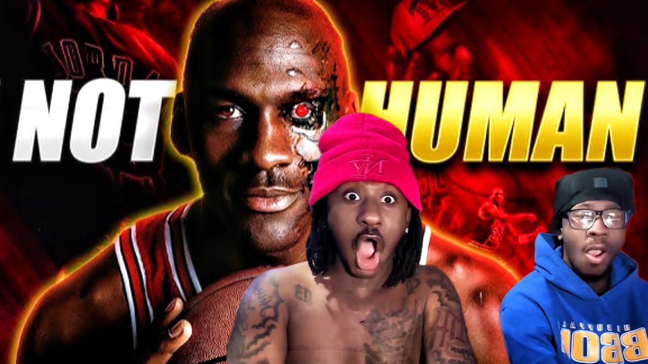 REACTING TO MICHAEL JORDAN TOP 10 NOT HUMAN MOMENTS WITH MY LITTLE BROTHER!!