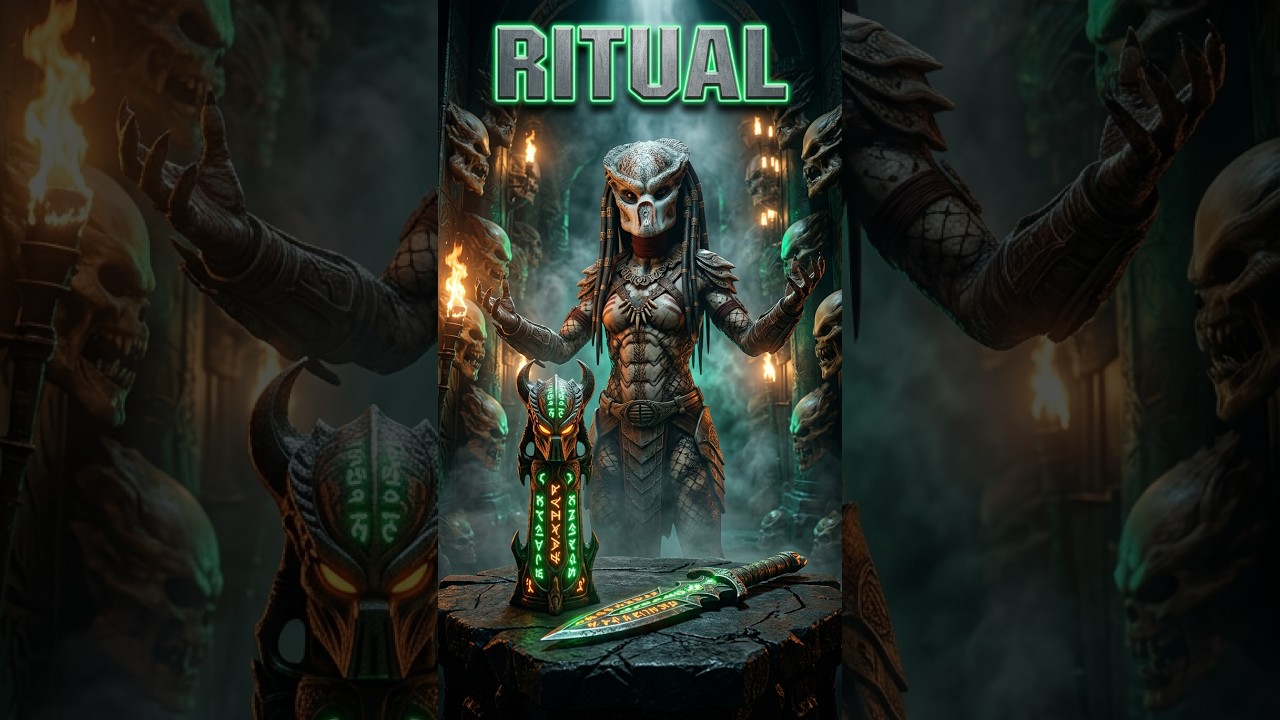 Predator Ritual Compilation #predator #scifishorts #tribal - YouTube