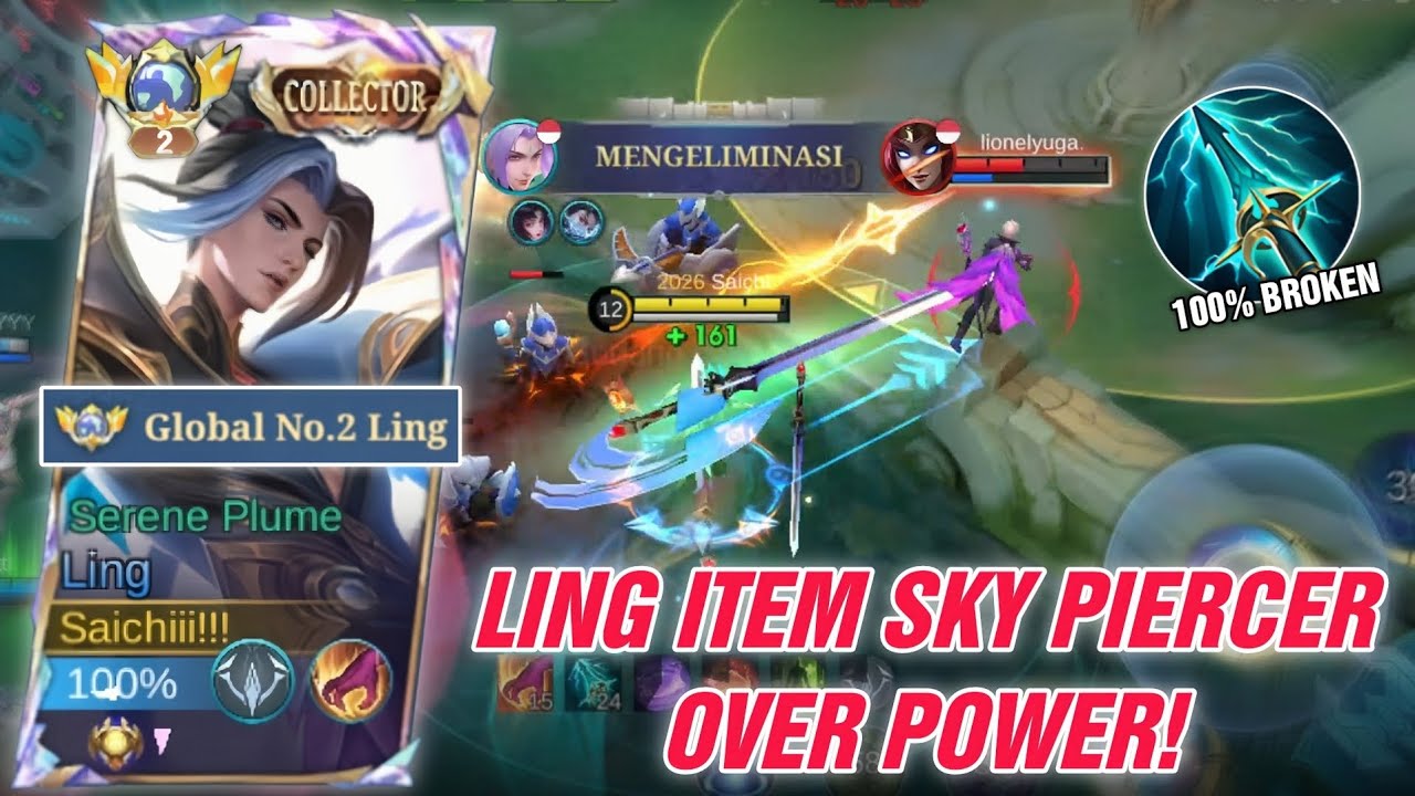 LING ITEM SKY PIERCER WORTH IT? Mobile Legends Indonesia