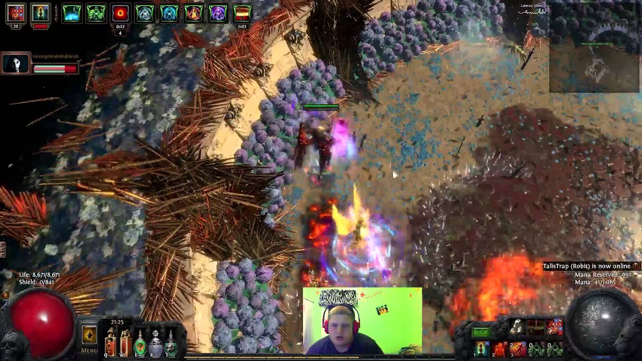 Talisman HC - Twinned Colosseum (Double Daresso) Path of Exile