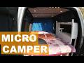 Ford Transit Connect – Long vs Short Version | Micro Camper Room Tour &amp; Van Conversion Ideas