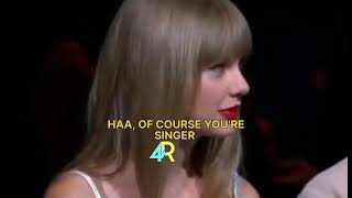 Never mess up with Taylor Swift. Taylor's expressions will leave you speechless.