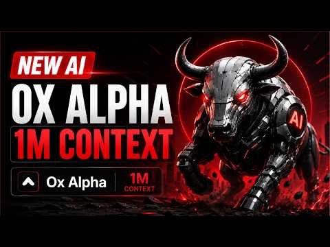 1littlecoder YouTube thumbnail for 'I Tested Ox Alpha (stealth model)'