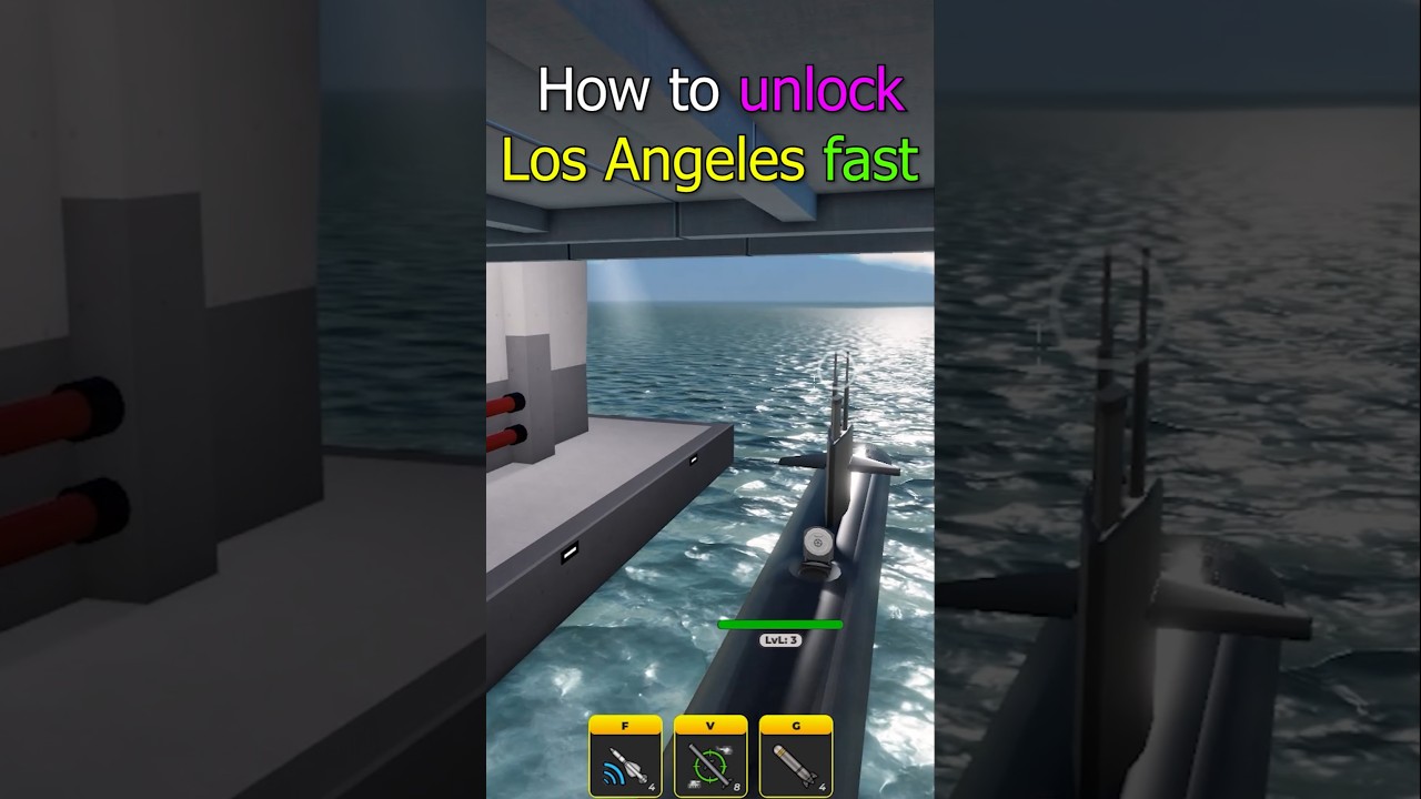 How to unlock the Los Angeles submarine fast  