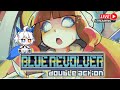 🌀 BLUE REVOLVE: Dodging Bullet Hell Like A Pro! (Or Trying To) 🚀 [VTuber MY]