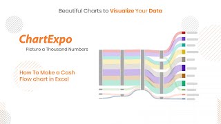 How to create a Cash Flow Chart in Excel | Sankey Diagram in Excel | Cash Flow Chart