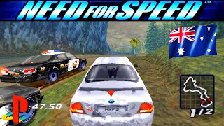 Need for Speed: High Stakes [Australian release] (PS1) 1999. Ford Falcon XR8