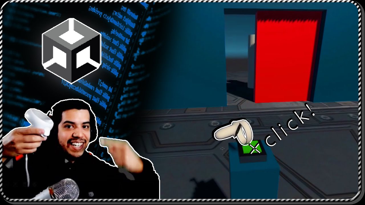 Abrir y cerrar puerta con el MANDO de REALIDAD VIRTUAL al PULSAR SWITCH en Unity