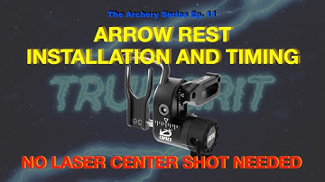 Ep. 11 - How to Install and Time a Drop-Away  Arrow Rest - Timing Cord Replacement #TrueGritArchery