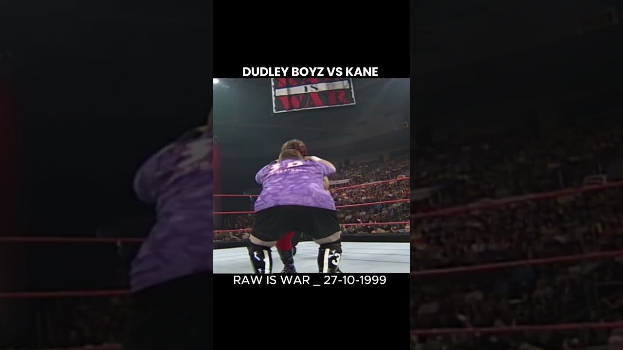 Dudley Boyz vs Kane Match in Raw is war 27-10-1997 