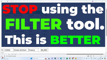 Master the FILTER Formula in Excel (Beginner to Pro)