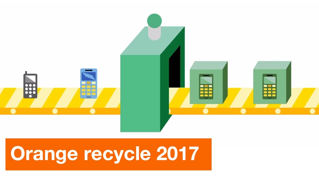 Orange Recycle Programme de collecte et de recyclage des mobiles avec