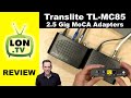 Translite 25 gig moca network extender dual ethernet review  tlmc85