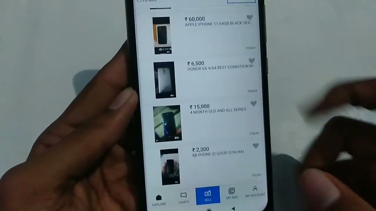 How to logout your account on olx app