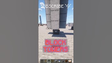 Use WATER STREAMS to move items from BLOCK TOWERS! | Redstone with PsiVolt #minecraft #redstone