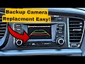 2011 - 2016 Kia Optima backup camera replacement