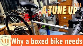 Why a boxed bike needs a tune up