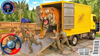 Новая 3D-игра про вождение грузовика для перевозки животных - Грузовик для перевозки животных, ча... screenshot 4