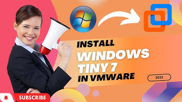 Windows Tiny 7 installation on VMware Player