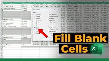 Fill Blank Cells in Excel with Value from Above