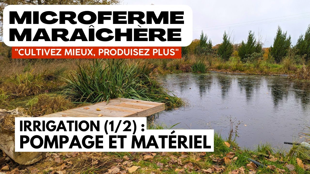 Irrigation (1/2) : tout savoir sur le pompage et les équipements