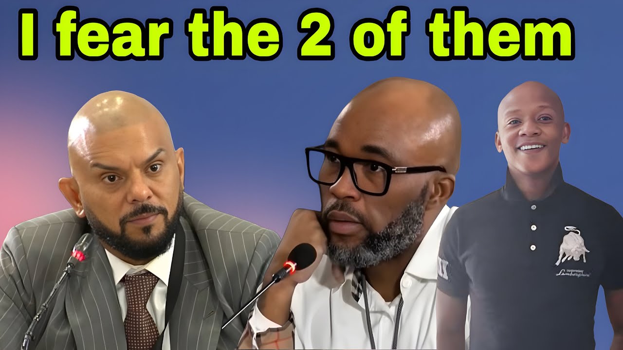 Sulieman Carrim says he was afraid of Maumela & Matlala.