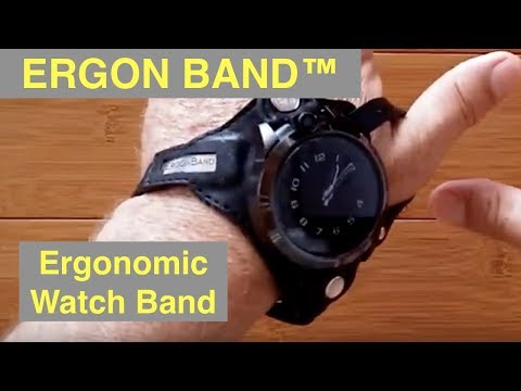 ERGON BAND™: The First ERGONOMIC Revolutionary Watch Band you Wear around your Thumb 👍