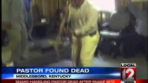 Kentucky snake-handling pastor dies from bite